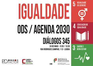 Diálogo sobre Igualdade de Género e Objetivos de Desenvolvimento Sustentável (ODS)