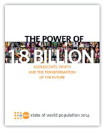 Capa - UNFPA: Relatório sobre a situação da população mundial 2014