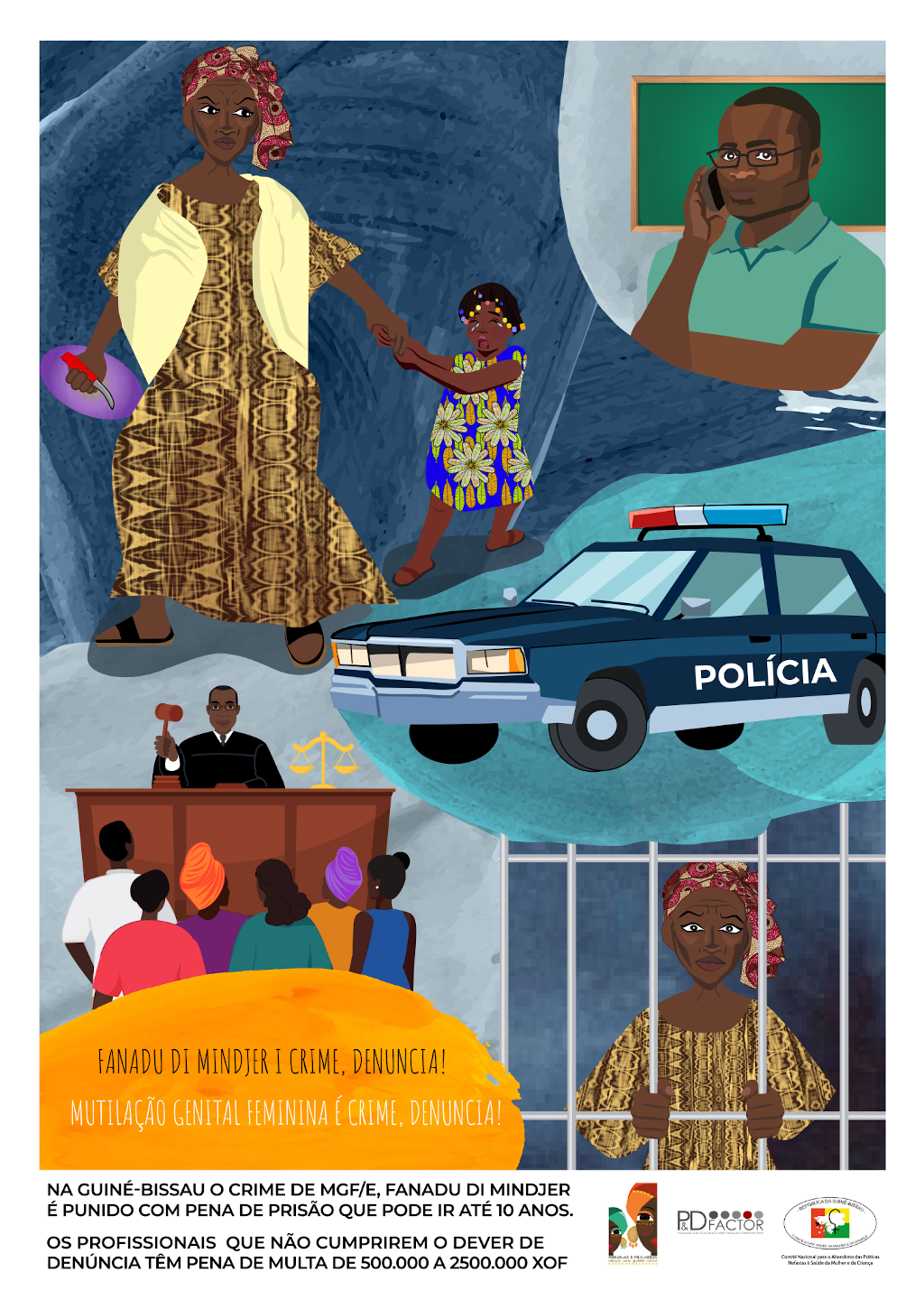 Ilustrações - Meninas e Mulheres – Educação, Saúde, Igualdade, Direitos - 06