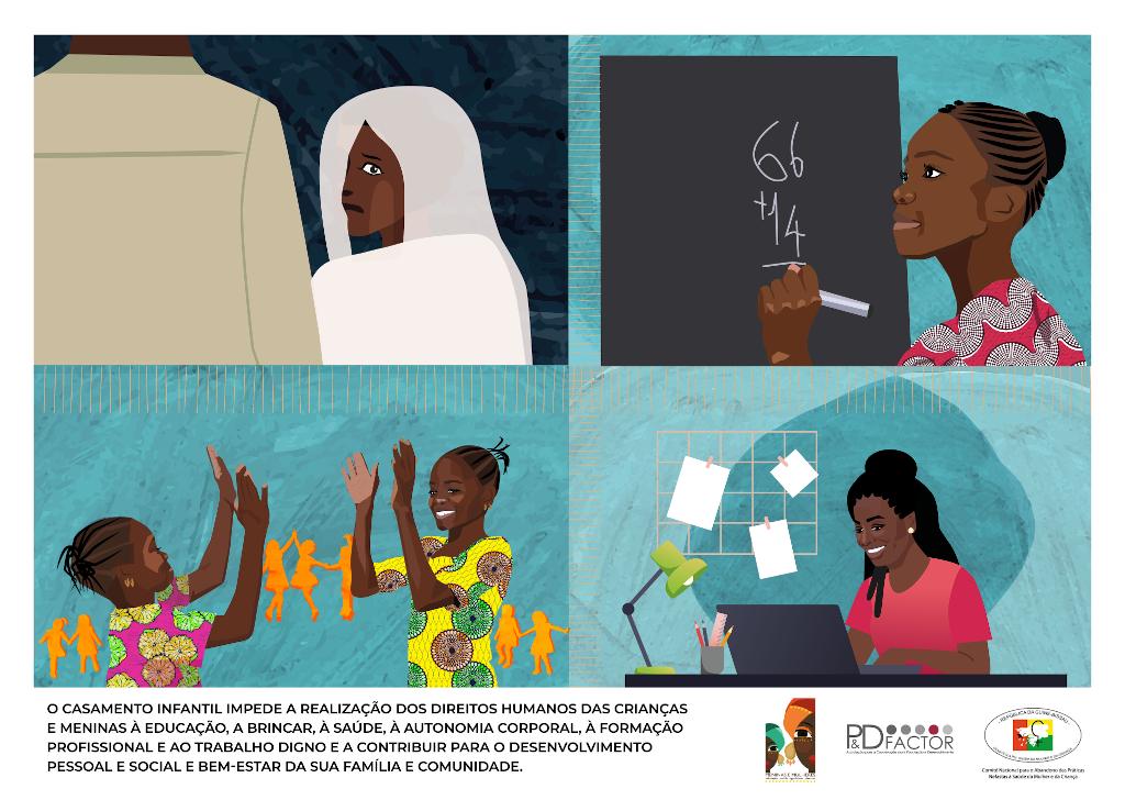 Ilustrações - Meninas e Mulheres – Educação, Saúde, Igualdade, Direitos - 08