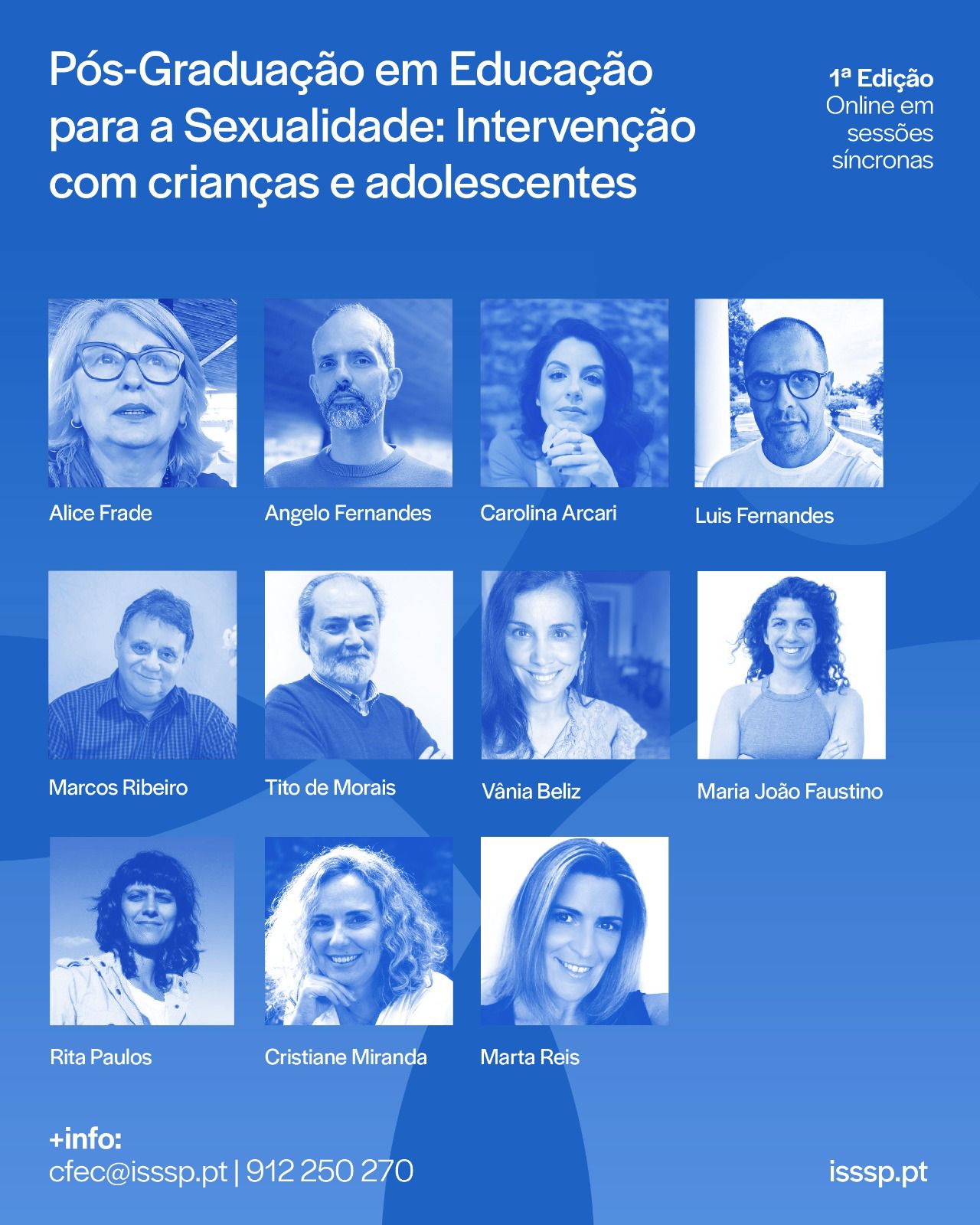 pós-graduação "Educação para a Sexualidade: Intervenção com Crianças e Adolescentes"