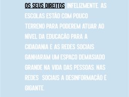 Há muita Iliteracia Nesta Área e Nem Todas as Pessoas Conhecem os seus Direitos. Paula Allen - Com Calma